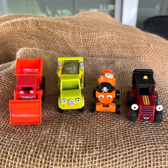 Bob The Builder Scoop Portable Carrying Case Bulldozer Learning Curve - Picture 2 of 14